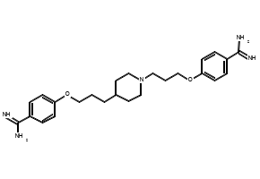 Piperidine-1,4-diylbis(phenylmethanone) structure, CAS 109555-51-3