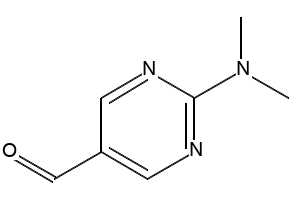 2-(Dimethylamino)pyrimidine-5-carbaldehyde structure, CAS 55551-49-0