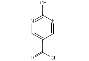2-Hydroxypyrimidine-5-carboxylic acid structure, CAS 38324-83-3