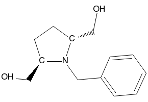(1-Phenethylpyrrolidine-2,5-diyl)dimethanol structure, CAS 92323-29-0