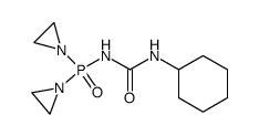 1-Cyclohexyl-3-(di(aziridin-1-yl)phosphoryl)urea structure, CAS 4763-63-7