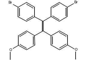 2,2'-(Ethene-1,1-diyl)bis(chlorobenzene) structure, CAS 97063-37-1