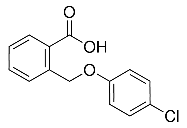 2-((4-Chlorophenoxy)methyl)benzoic acid structure, CAS 23560-70-5