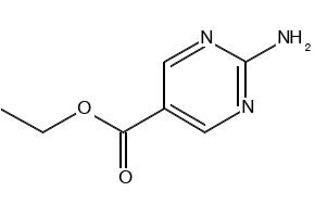 5-Carbethoxy-2-pyrimidinamine structure, CAS 57401-76-0