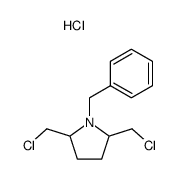 1-Benzyl-2,5-bis(chloromethyl)pyrrolidine hydrochloride structure, CAS 92019-57-3