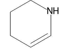 2,3,4,5-Tetrahydropyridine structure, CAS 505-18-0