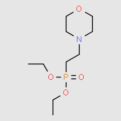 Diethyl 2-morpholinoethylphosphonate structure, CAS 37759-41-4