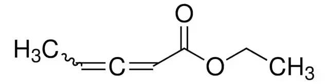 Ethyl 2,3-pentadienoate structure, CAS 74268-51-2