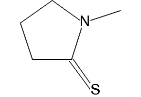 N-Methylthiopyrrolidone structure, CAS 10441-57-3