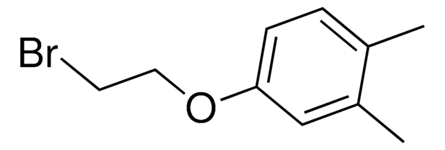 4-(2-Bromoethoxy)-1,2-dimethylbenzene structure, CAS 3351-53-9