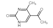 2(1H)-Pyrimidinone, 5-acetyl-6-methyl- structure, CAS 113246-41-6