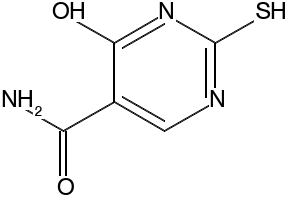 5-Pyrimidinecarboxamide, 1,2,3,4-tetrahydro-4-oxo-2-thioxo- structure, CAS 762241-85-0