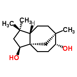 Clovanediol structure, CAS 2649-64-1