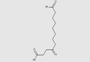 4-Oxododecanedioicacid structure, CAS 30828-09-2