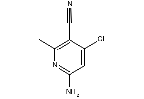 6-Amino-2-methylnicotinonitrile structure, CAS 183428-90-2