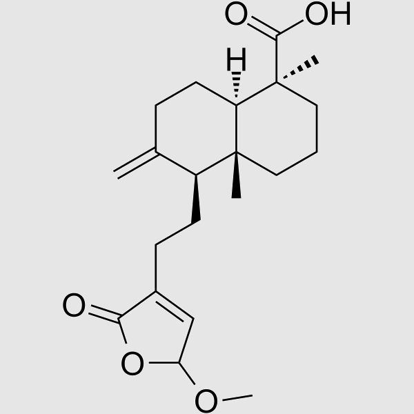15-Methoxypinusolidicacid structure, CAS 769928-72-5