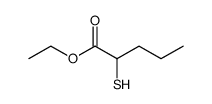 Ethyl 2-mercaptopentanoate structure, CAS 91983-96-9