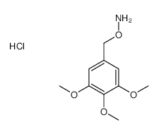O-(3,4,5-Trimethoxybenzyl)hydroxylamine hydrochloride structure, CAS 2173-27-5