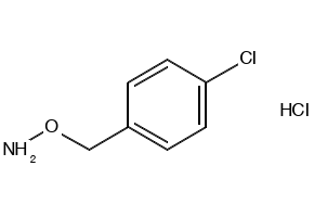 O-(4-Chlorobenzyl)hydroxylamine hydrochloride structure, CAS 38936-60-6