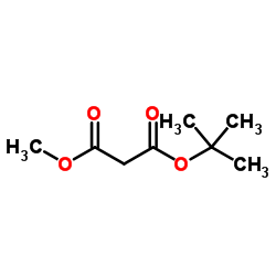 Propanedioicacid,1-(1,1-dimethylethyl)-3-methylester structure, CAS 42726-73-8