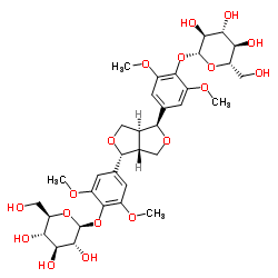 Liriodendrin structure, CAS 573-44-4