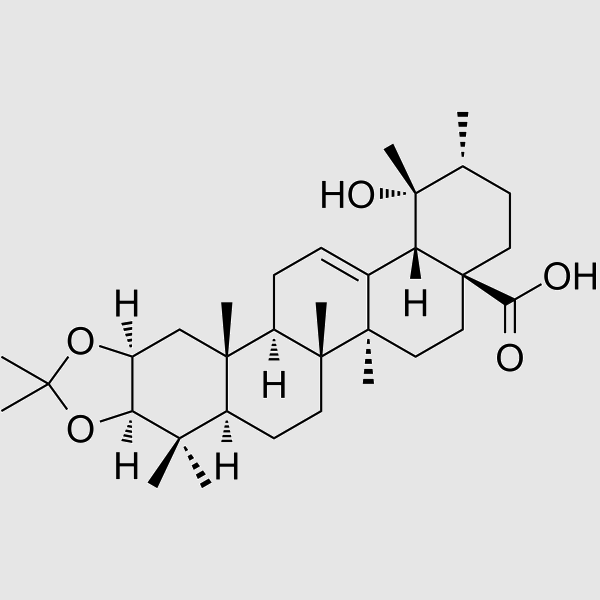 2,3-O-Isopropylidenyleuscaphicacid structure, CAS 220880-90-0