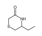 5-Ethylthiomorpholin-3-one structure, CAS 89531-15-7