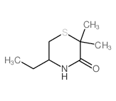 5-Ethyl-2,2-dimethylthiomorpholin-3-one structure, CAS 69226-12-6