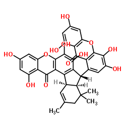 Griffipavixanthone structure, CAS 219649-95-3