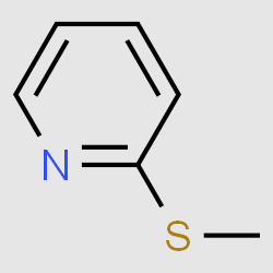 2-(Methylthio)pyridine structure, CAS 79639-75-1