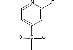 4-Fluoro-2-(methylsulfonyl)pyridine structure, CAS 1207613-69-1
