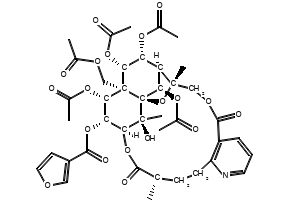 Wilforgine structure, CAS 37239-47-7
