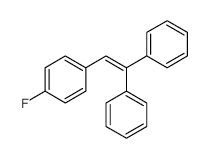 (2-(4-Fluorophenyl)ethene-1,1-diyl)dibenzene structure, CAS 1229-75-0