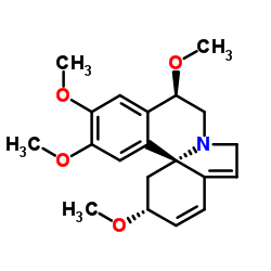 Erythristemine structure, CAS 28619-41-2