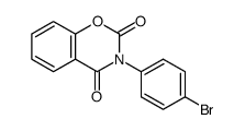 3-(4-Bromophenyl)-2H-benzo[e][1,3]oxazine-2,4(3H)-dione structure, CAS 13563-07-0