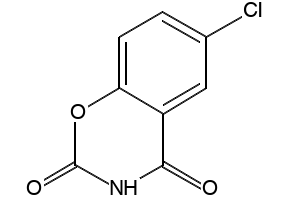 6-Chloro-3-phenyl-2H-benzo[e][1,3]oxazine-2,4(3H)-dione structure, CAS 91961-05-6