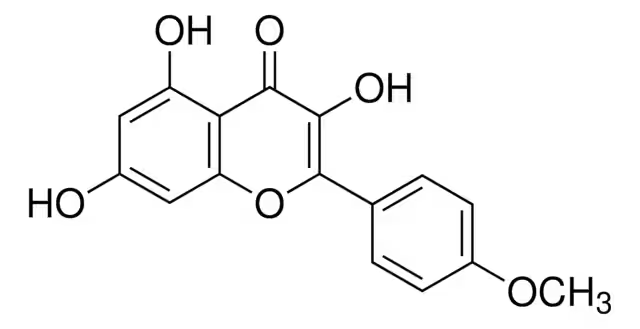 Kaempferide structure, CAS 491-54-3