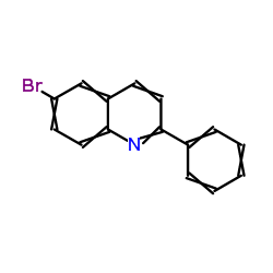 2-Phenyl-6-chloroquinoline structure, CAS 60301-56-6