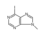 6-Iodo-9-methyl-9H-purine structure, CAS 89380-57-4