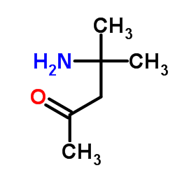 Diacetonamine structure, CAS 625-04-7