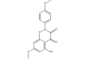3,5-Dihydroxy-4',7-dimethoxyflavone structure, CAS 15486-33-6
