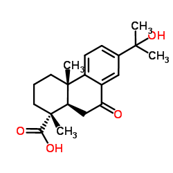 15-Hydroxy-7-oxodehydroabieticacid structure, CAS 95416-25-4