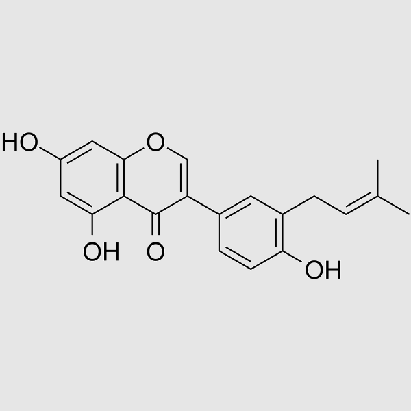 Isowighteone structure, CAS 68436-47-5