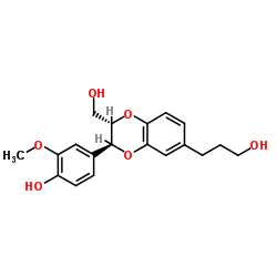 4',9,9'-Trihydroxy-3'-methoxy-3,7'-epoxy-4,8'-oxyneolignan structure, CAS 144881-21-0