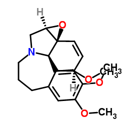 Wilsonine structure, CAS 39024-12-9