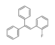 (2-(2-Fluorophenyl)ethene-1,1-diyl)dibenzene structure, CAS 1229-68-1