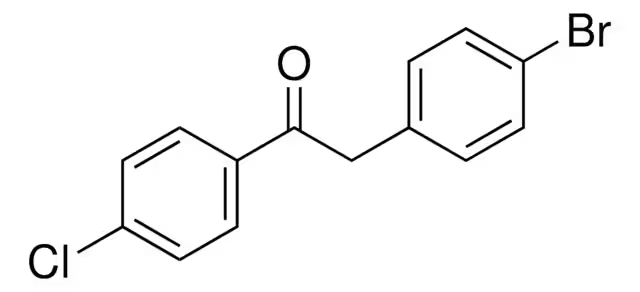 2-(4-Chlorophenyl)-1-(4-methoxyphenyl)-1-phenylethanol structure, CAS 94867-50-2