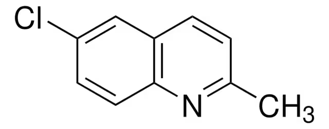 2-Methyl-6-chloroquinoline structure, CAS 92-46-6
