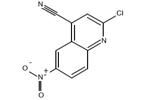 4-Chloro-6-nitroquinoline structure, CAS 13675-94-0