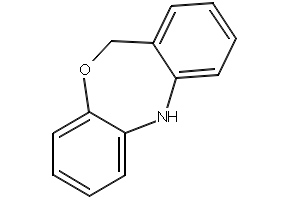 5,11-Dihydrodibenzo[b,e][1,4]oxazepine structure, CAS 3433-74-7